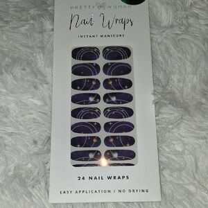 Pretty Woman Purple Nail Wraps